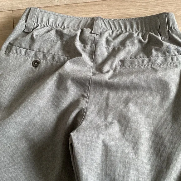 UNDER ARMOUR lot of 2 pairs men’s golf pants taper 30/32 UA sport dress khaki - Picture 6 of 7